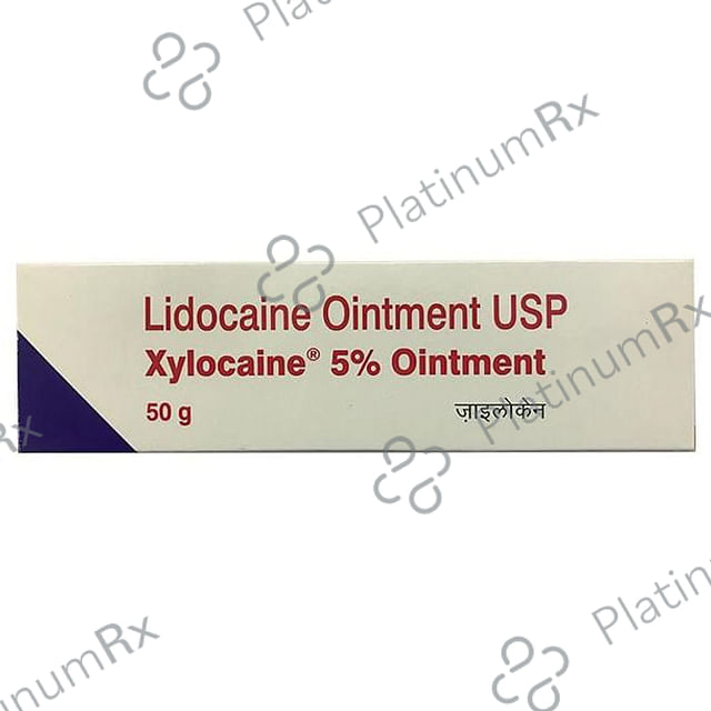 Xylocaine 5% Ointment 50gm