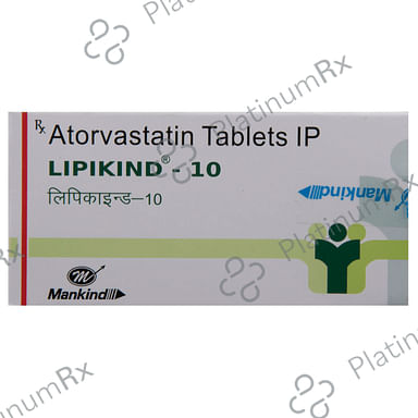 Lipikind 10mg Tablet 15s