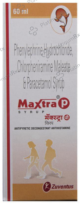 Maxtra P 1/125/5mg Syrup 60ml