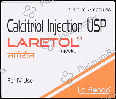 Laretol 1mcg Injection