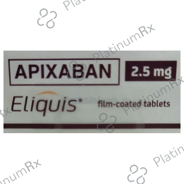 Eliquis 2.5mg Tablet 10s