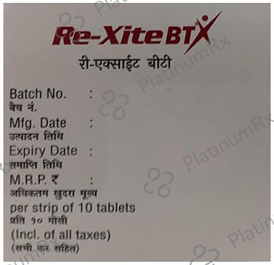 Re Xite BT 1500mcg Sublingual Tablet 10s