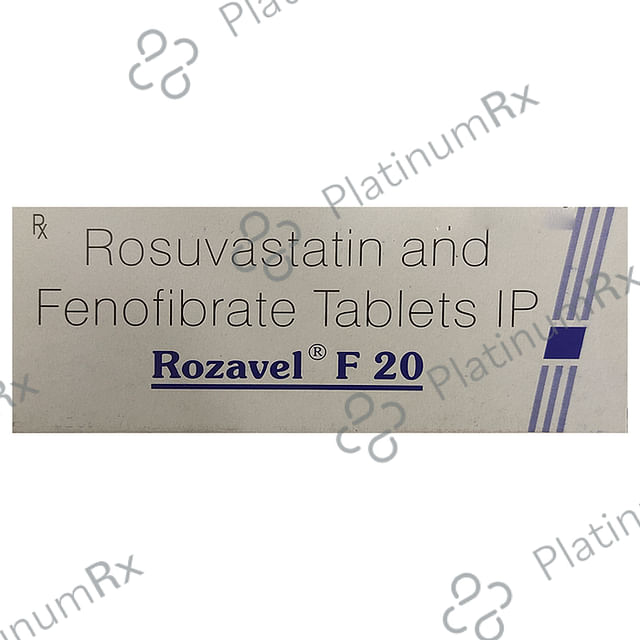 Rozavel F 160/20mg Tablet 10s