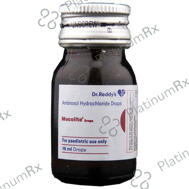 Mucolite 7.5mg Drops 15ml