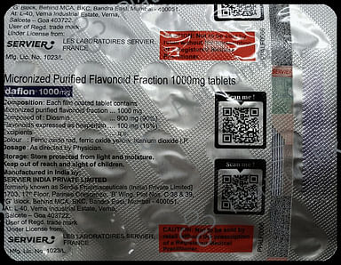 Daflon 900/100mg Tablet 20s