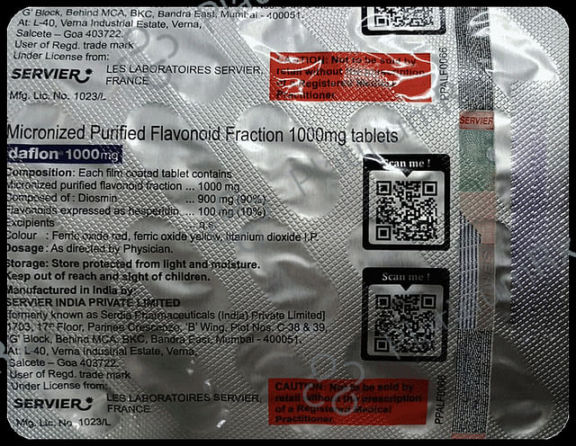 Daflon 900/100mg Tablet 20s