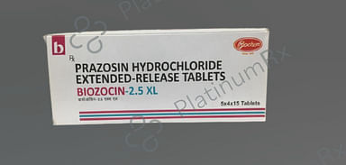 Biozocin 2.5mg XL Tablet 15s
