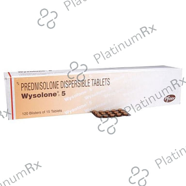 Wysolone 5mg Tablet DT 15s