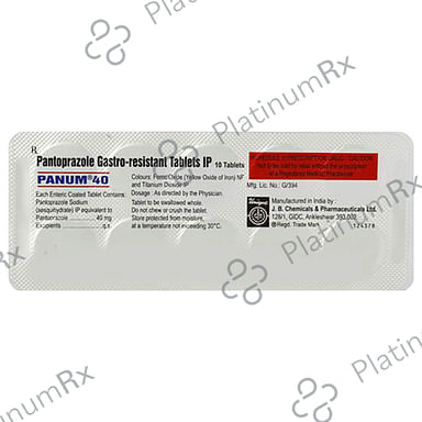 Panum 40 Tablet